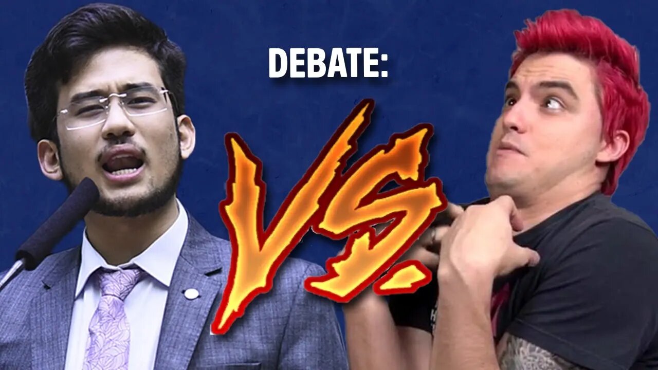 Debate Kim Kataguiri x Felipe Neto na TV