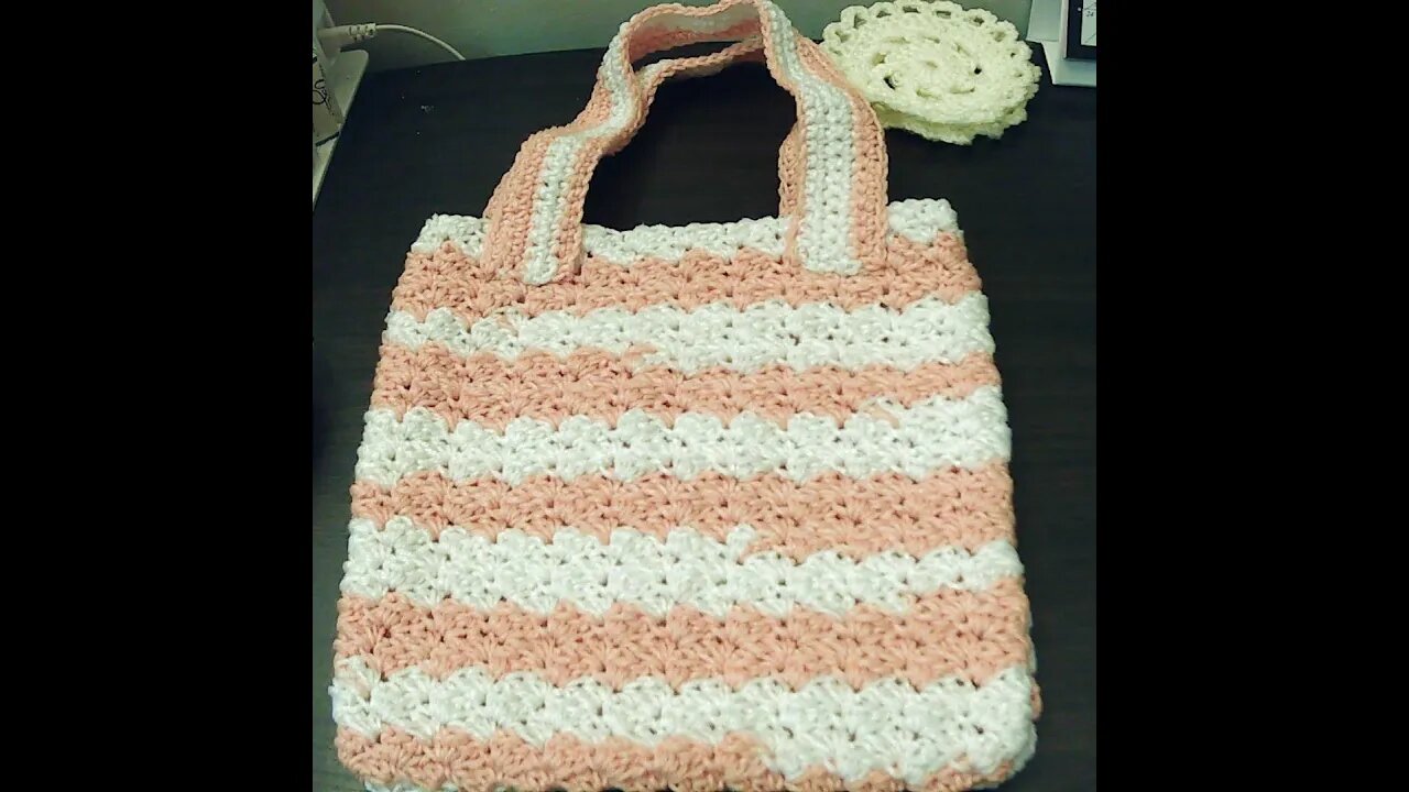 The cream cycle bag. Easy beginner friendly Tutorial.