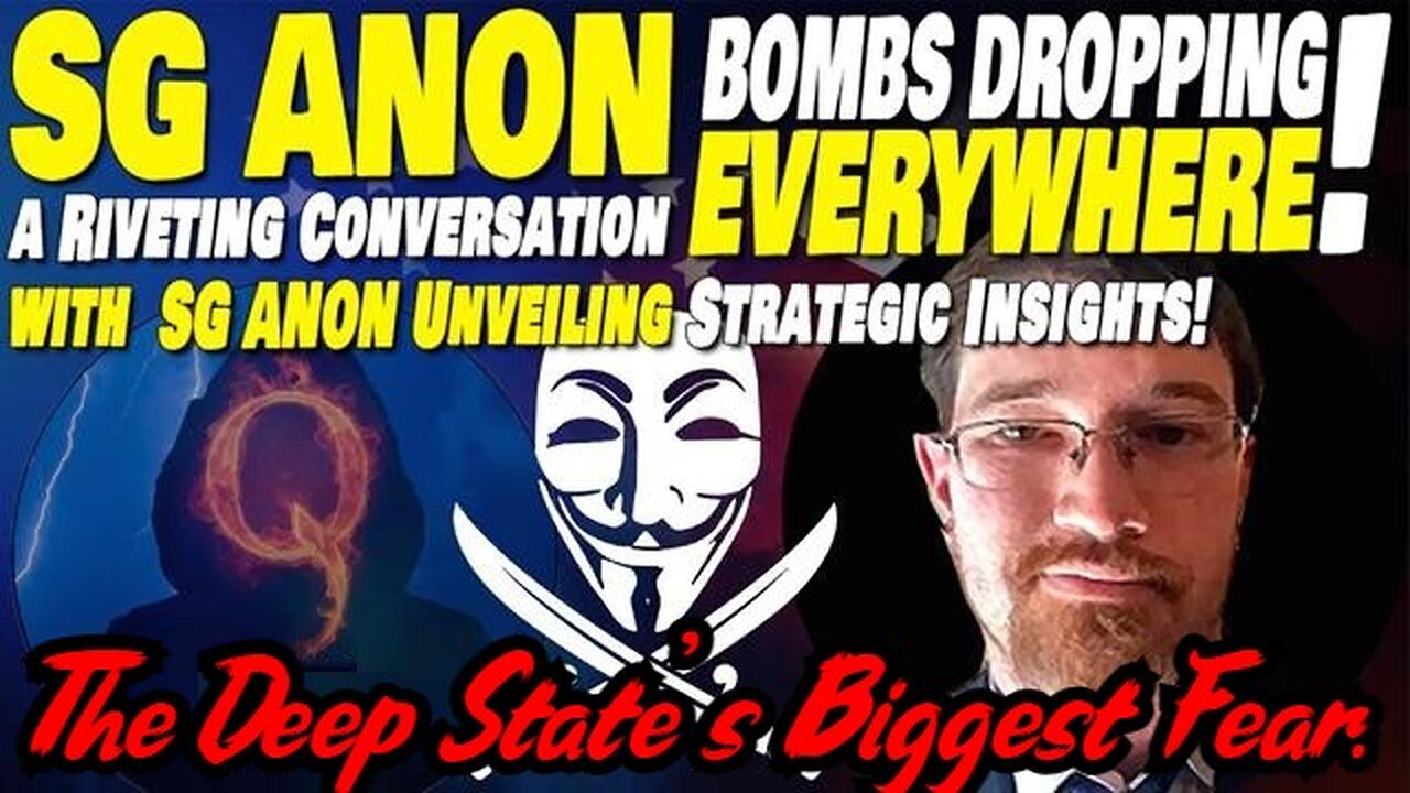 SG Anon SHOCKING INTEL 4.03.2024 - The Deep State's Biggest Fear!!!