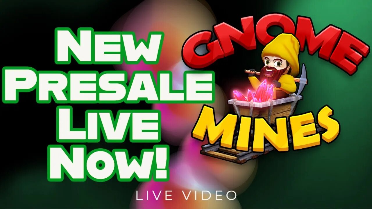 Gnome Mines Presale Live - NFT Play 2 Earn Game