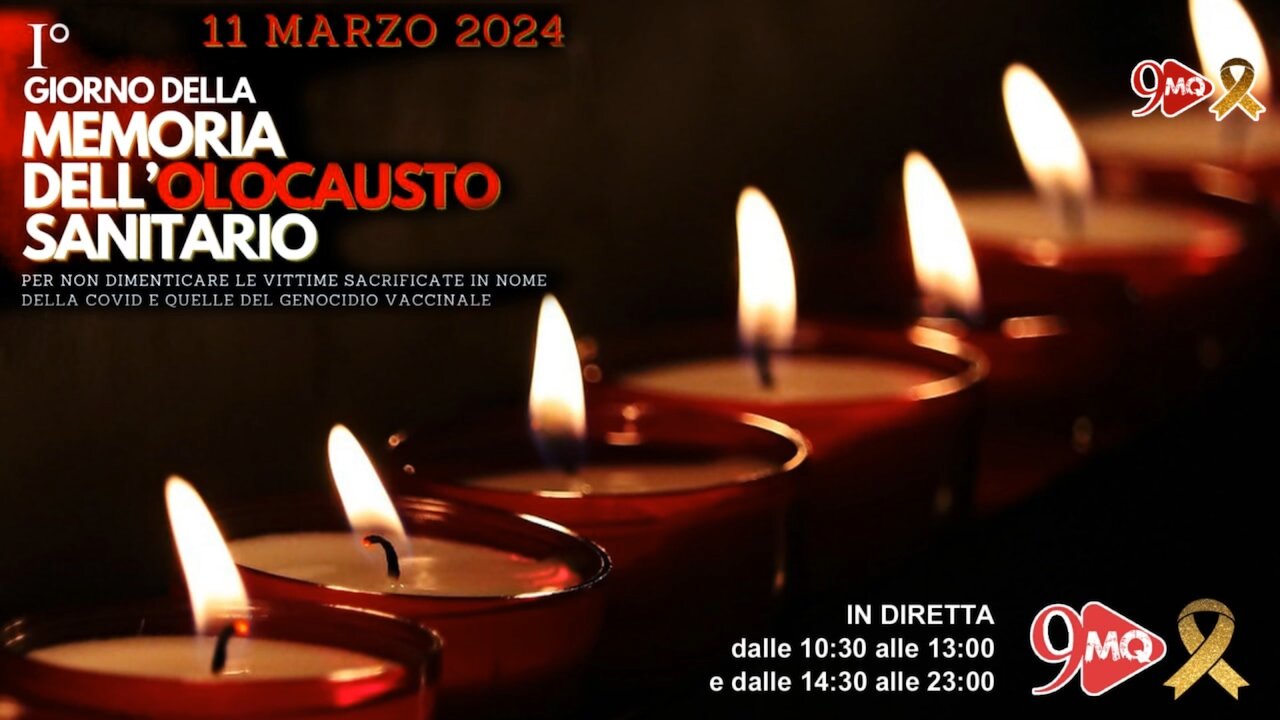 MATTINO [VIDEO COMPLETO 2 ore e 28 min] - 11 marzo 2024 OLOCAUSTO SANITARIO