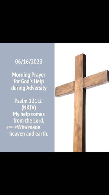 Morning Prayer for God's Help during Adversity #Shorts