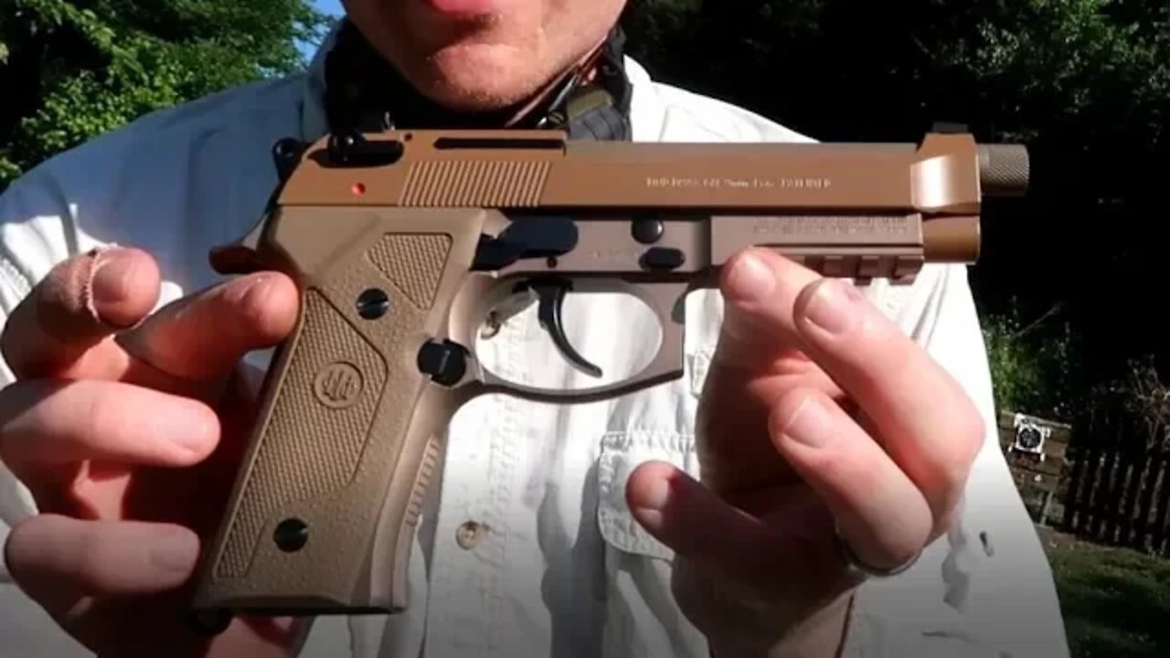 Beretta M9a3 - Fun shoot with friends