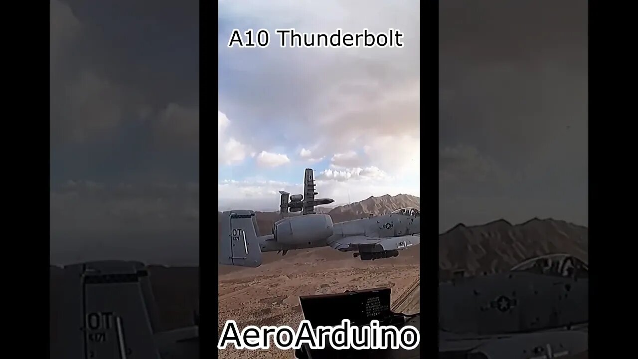 Magical A10 Thunderbolt Flight #Aviation #Fly #AeroArduino