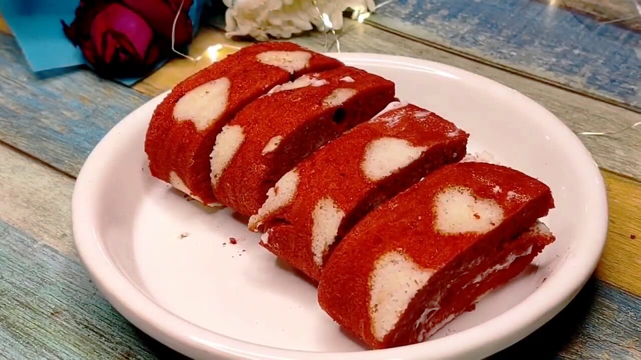 Classic Indian Dish: Velvet Swiss Roll Cake (Hindi) (Watch & Prepare)