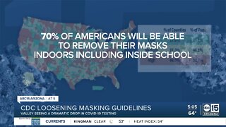 CDC offers new guidance that allows more people to shed masks