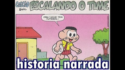 Cascão em-Escalando o time | Gibis do Rapha