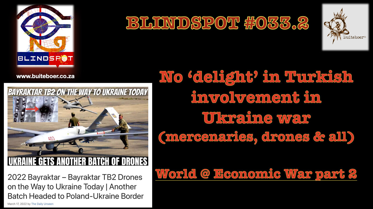 Blindspot #033.2 - There’s no delight in Turkish involvement in Ukraine war