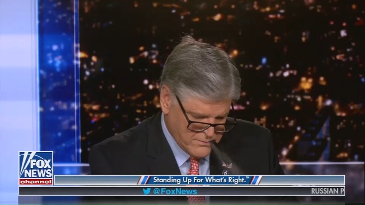 Sean Hannity Caught Smoking Juul On Air After Losing Track of Time Between Segments