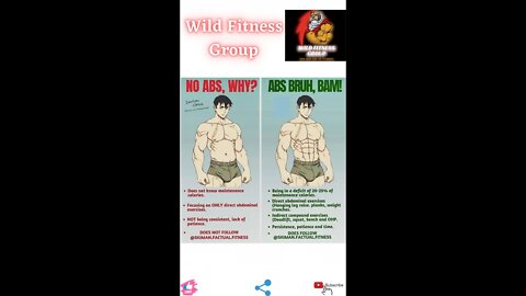 🔥No abs v/s abs bruh🔥#fitness🔥#wildfitnessgroup🔥#shorts🔥