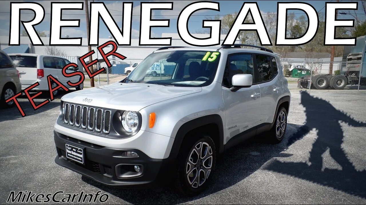 2015 Jeep Renegade Teaser: Easter Egg Hunt