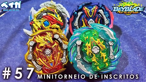 Minitorneio de inscritos EP 57 - Beyblade Burst ベイブレードバースト