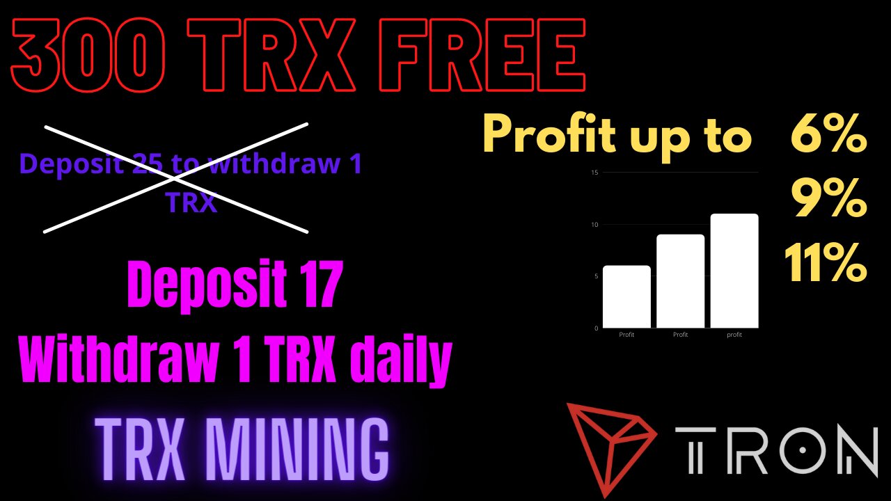 Most Profitable TRX mining site 2021