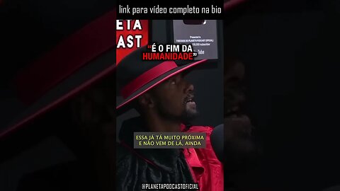 “AS PESSOAS VÃO VIRAR ZUMBI EM VIDA” com Toninho do Diabo | Planeta Podcast (Sobrenatural) #shorts