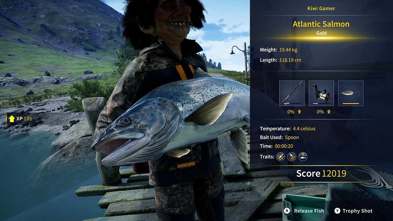 COTW The Angler Trollspret Nature Reserve Fossegrimfjorden Fishing Challenge 7