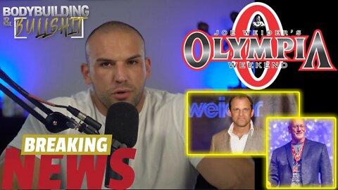 Shaun Clarida Cannot Compete in The Olympia