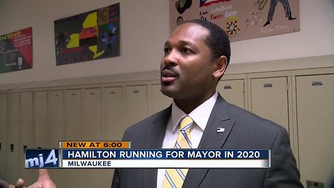 Milwaukee Common Council President Ashanti Hamilton running for mayor