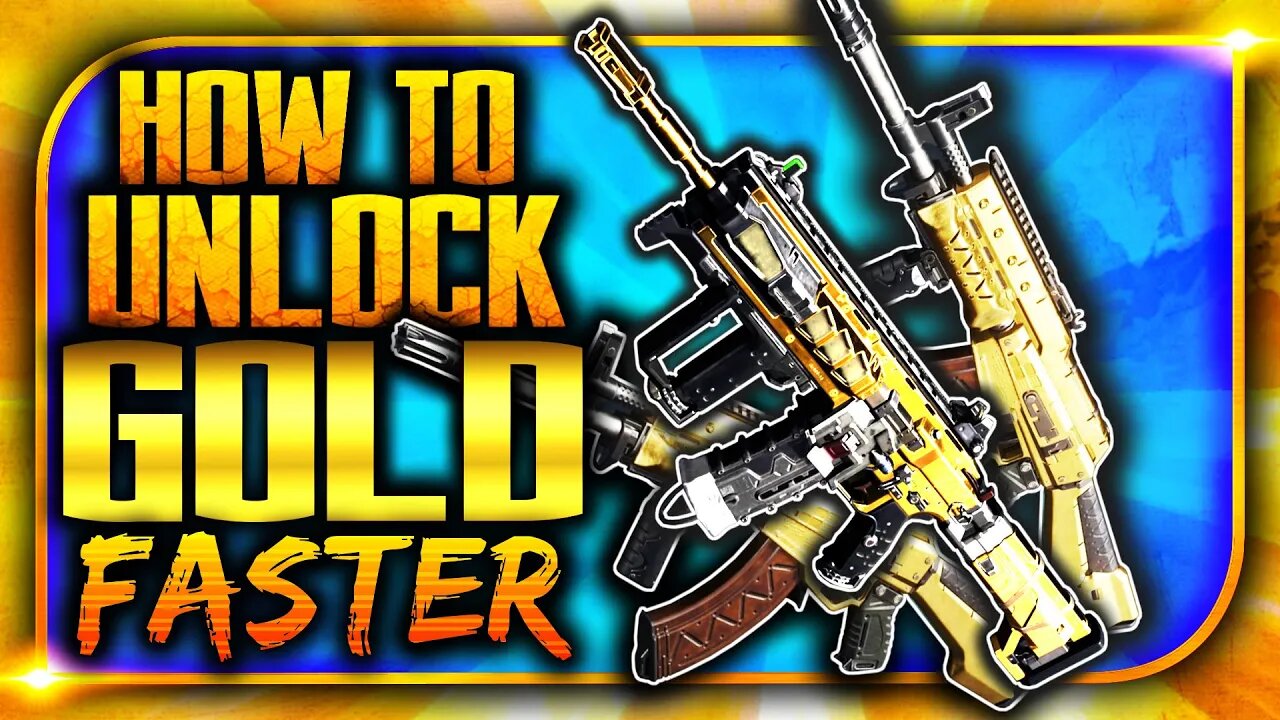 "HOW TO GET GOLD & DIAMOND CAMO FASTER!" Unlock Camos Faster In Black Ops 3!