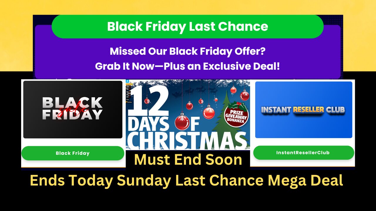 Missed Our Black Friday Offer Grab It Now—Plus an Exclusive