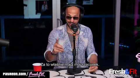 Andrew Tate o islamie i feminizmie w programie Fresh and Fit