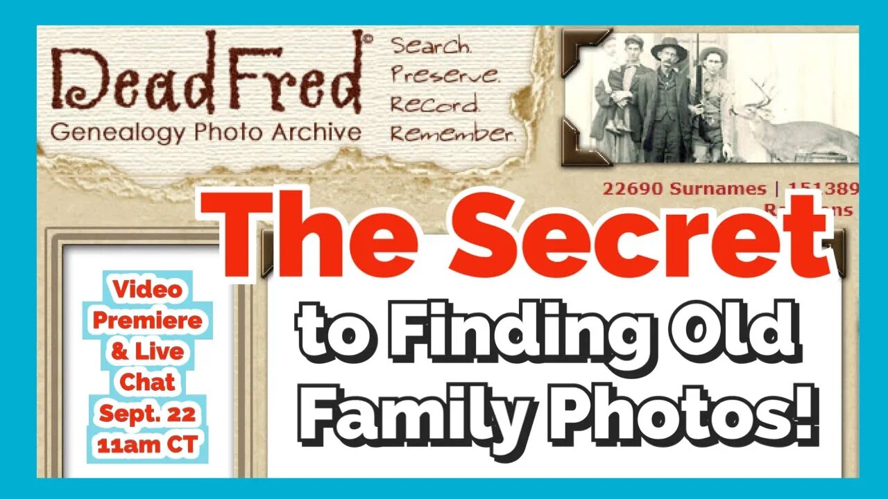 The Secret to Finding Old Family Photos