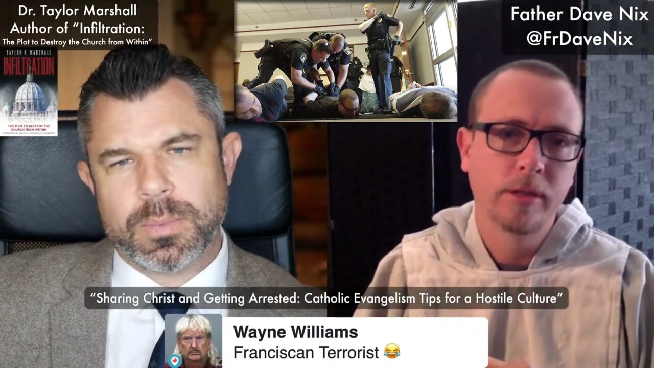 Getting arrested and sharing Christ with Fr David NIx