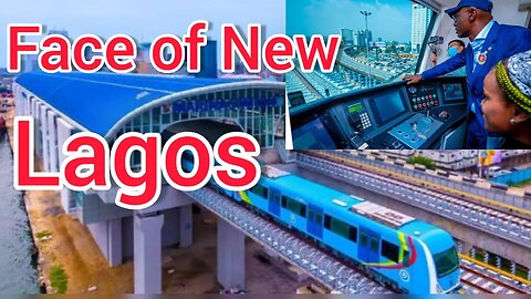 New Lagos as #Sanwo-Olu Inaugurates Blue Line Rail For Commercial Use #lagos