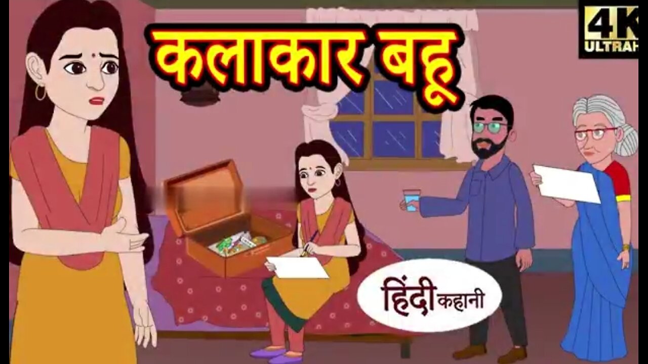 कलाकार बहु ! Hindi Kahaniya ! Hindi Stories New Kahani ! Hindi Moral Stories ! Hindi Fairy Tale