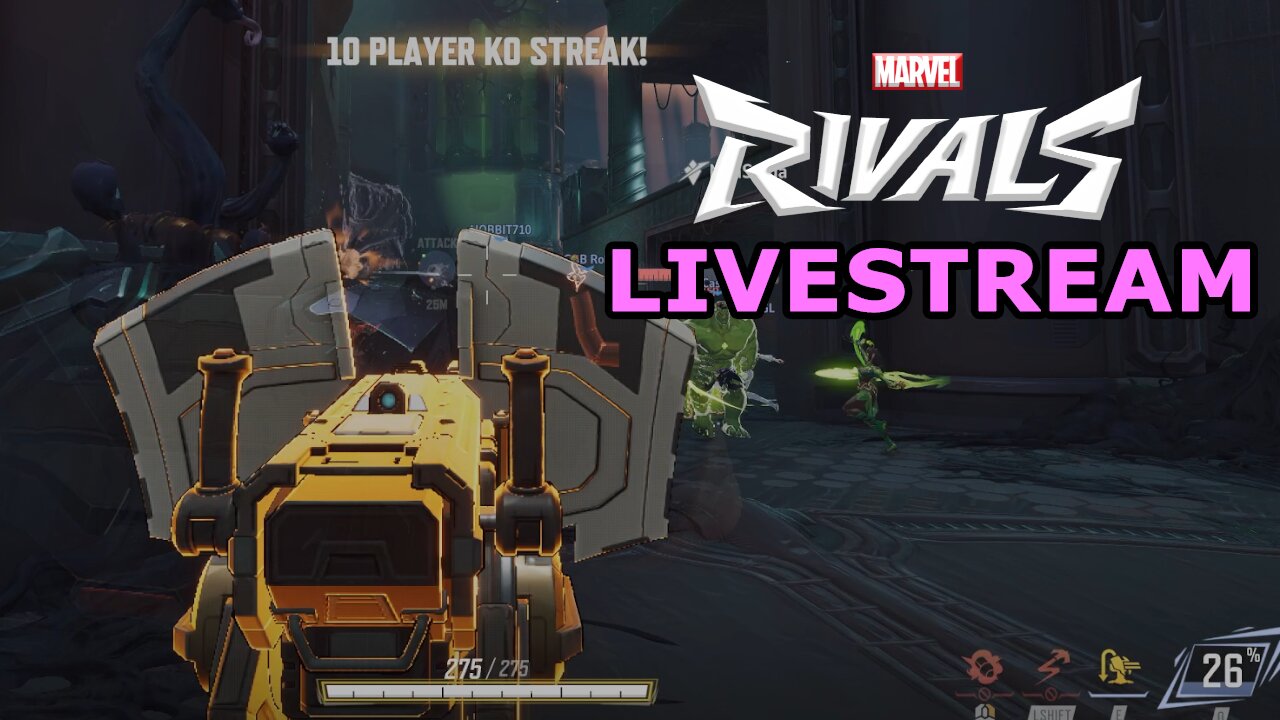 LIVE - Marvel RIVALS #gaming #gamer #games