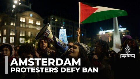 Amsterdam: Police detain hundreds defying demonstration ban