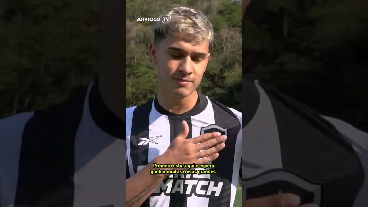 🔥🗣HABLA MATEO PONTE! LATERAL URUGUAIO FALA COM A TORCIDA DO BOTAFOGO #botafogo #brasileirão