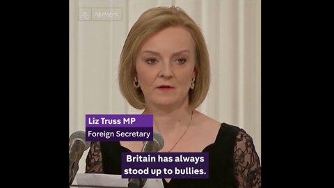 Liz Truss: "UK has always stood up to bullies... War in Ukraine is our war"