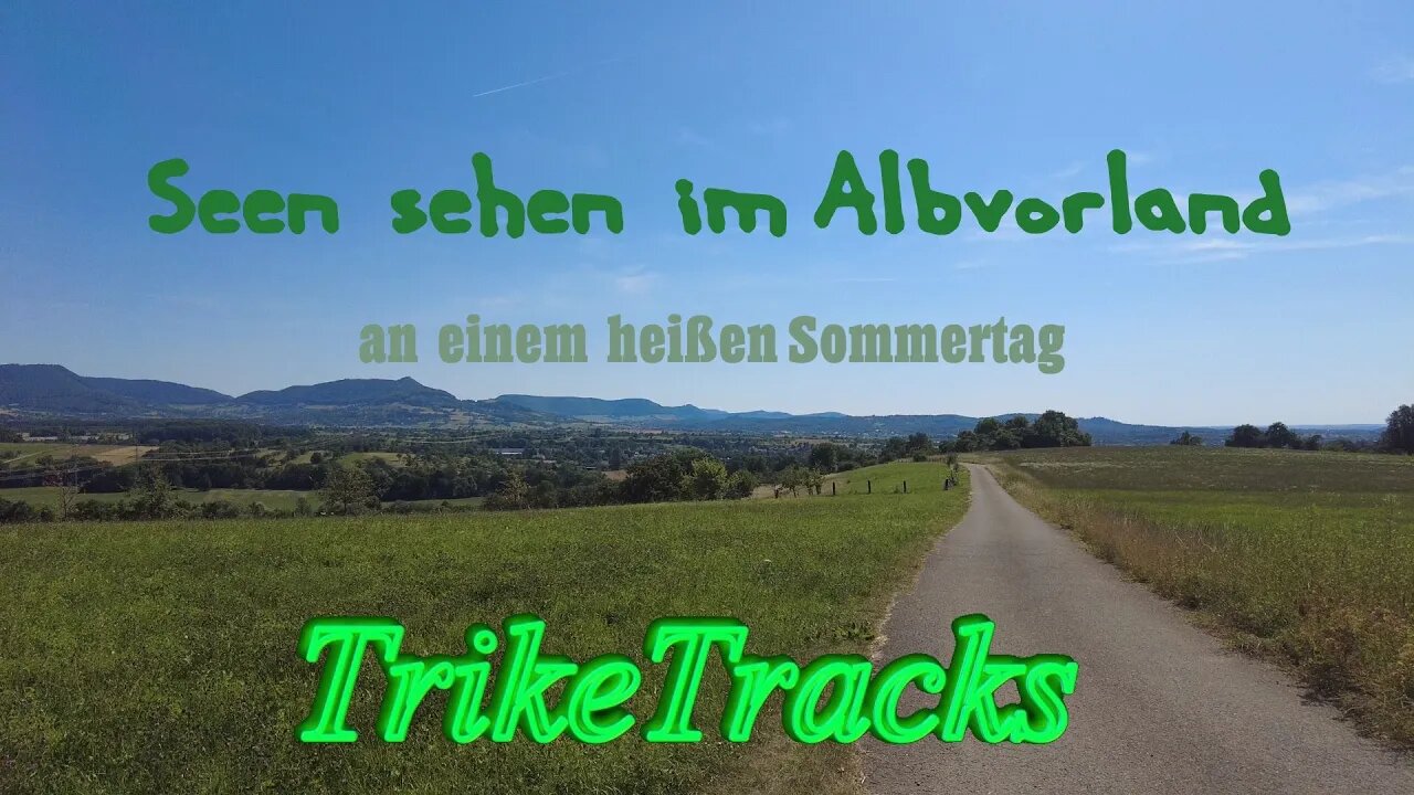 Seen sehen im Albvorland 🛳️ an einem heißen Sommertag
