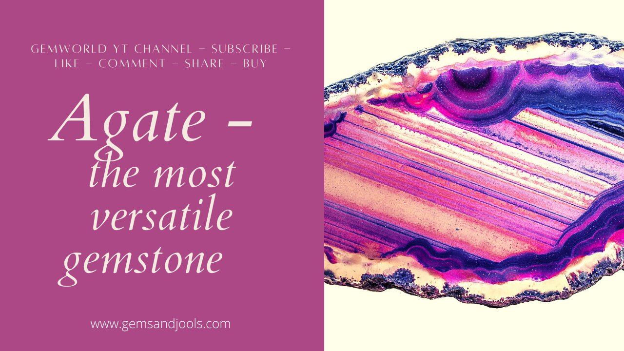 💎 GemWorld Presents 🟧 AGATE STONE BENEFITS (Crystal guide) the most versatile - A-Z Crystals