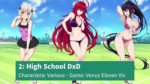 Top 6 Franchises That Appeared in Venus Eleven