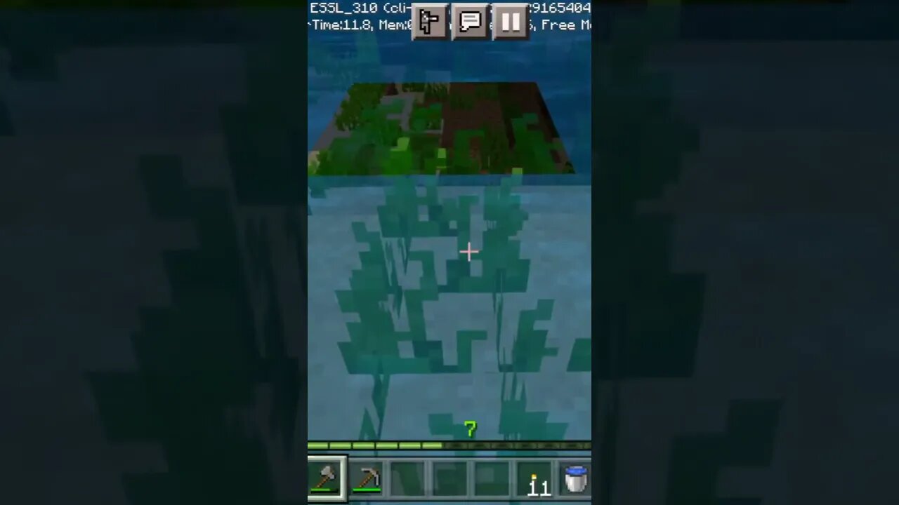 Top glitch of Minecraft 😱 || #shorts #minecraftpe