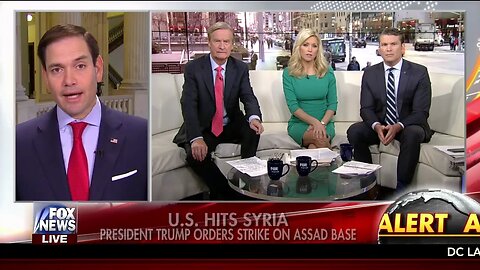 Rubio discusses U.S. airstrikes in Syria on Fox & Friends