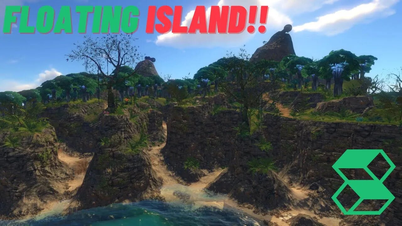 EXPLORING ON LAND?? FLOATING ISLAND!! --SUBNAUTICA-- {PART 4}