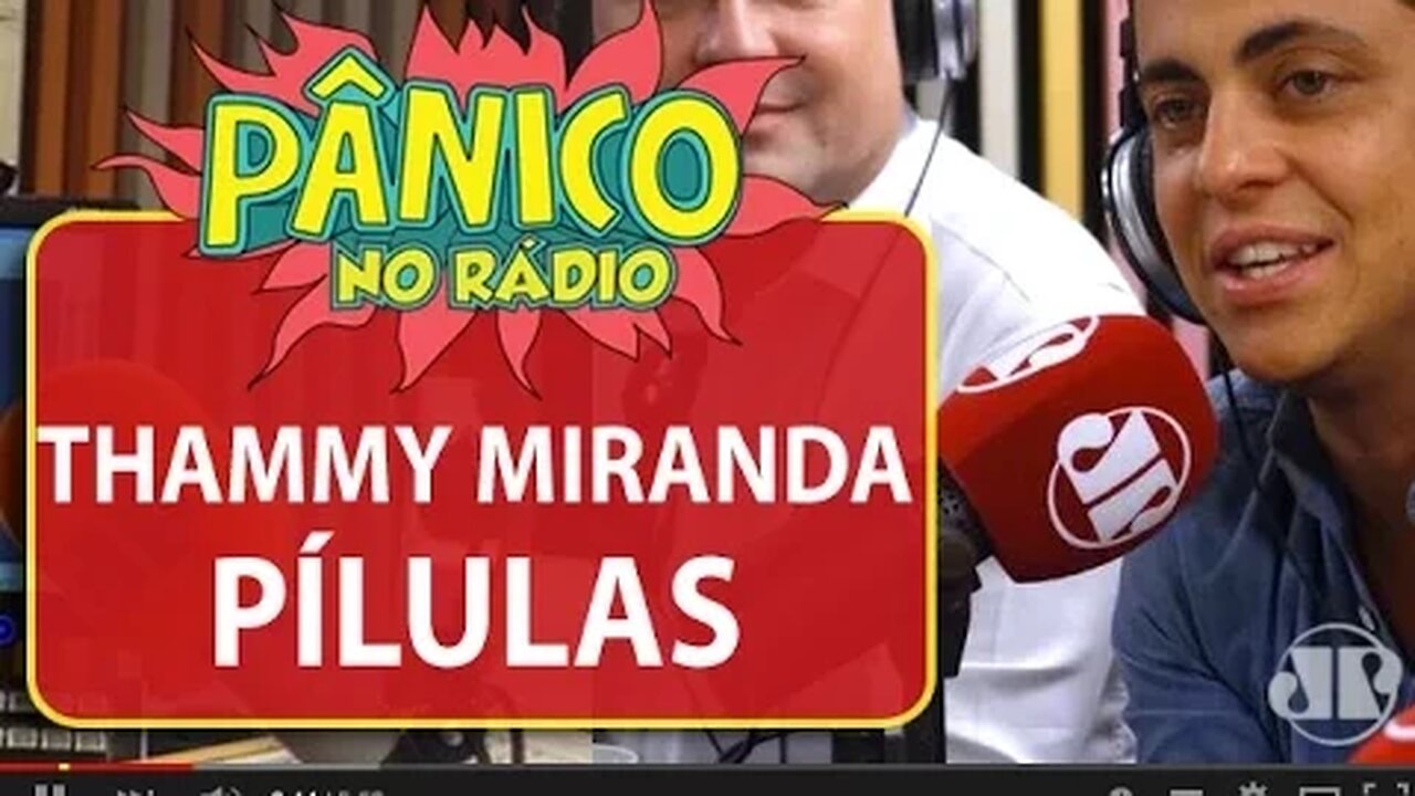 Thammy Miranda ironiza primeira vez: - “perdi a virgindade com a Rita Cadillac” | Pânico