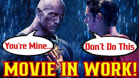 Black Adam V Superman MOVIE Is In Work!