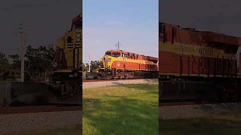 Florida East Coast Railway FEC-206 at Beville Rd Crossing Daytona Beach May 9 2023 #fec206