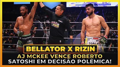 AJ MCKEE VENCE ROBERTO SATOSHI EM DECISÃO POLÊMICA!