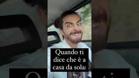 POV: ti dice che ha casa libera