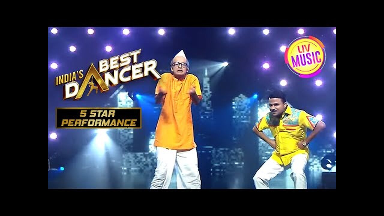 नकिल Jetha और Bapuji ने जीता असली Jetha और Bapuji का दिल | India's Best Dancer | 5 Star Performance