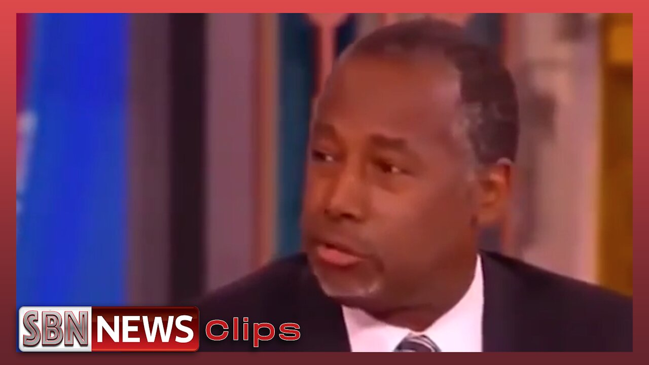 Ben Carson Silence Arrogant Whoopi Goldberg on Her Own Show - 5227