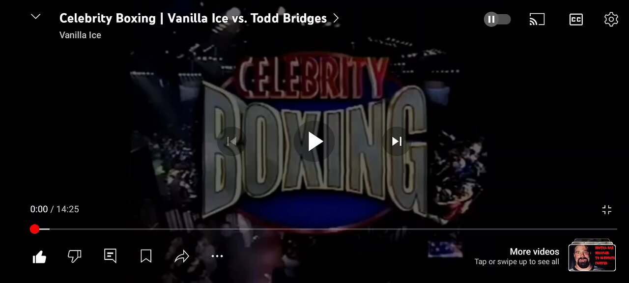 vanilla ice can't box for shit