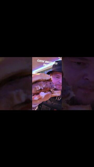 Classic Burger With Bacon | Connections Cafe At Epcot | How Bad Can It Be?