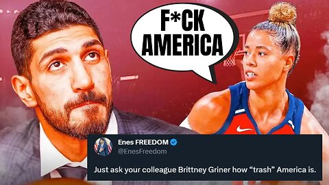 Woke WNBA Player Who HATES America Gets DESTROYED By Enes Kanter Freedom