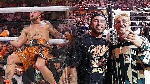 We Sat Ringside At Jake Paul's Fight!