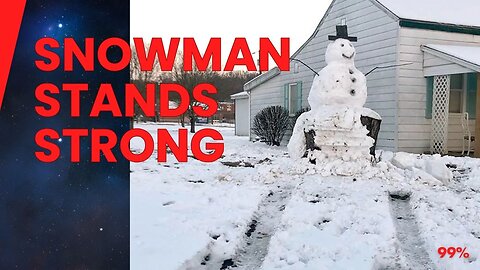 Driver's Misadventure with Unyielding Snowman: Instant Karma in Kentucky